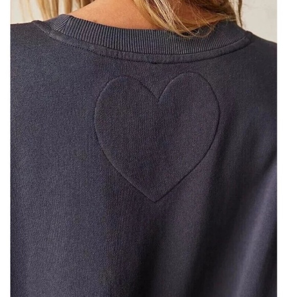 Free People Eleanor Sweatshirt Tunic Dress - Picture 2 of 4